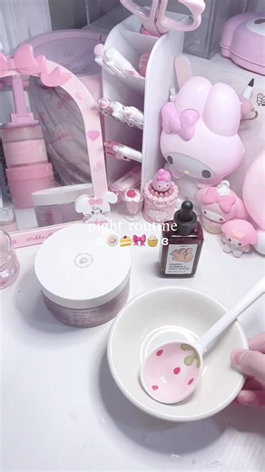 wonyoungism night routine !! 🎀 - do not reupload❕ use code CUPCAKE0000 when purchasing from YesStyle for to save $$$ !! 🧁 #wonyoungism #kbeauty #vlog #foryoupage #fyp