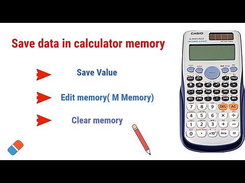 How to save data in calculator | fx-991es Memory | store value in calculator | save value |