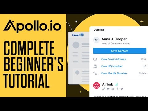 How To Use Apollo.io For Free | Tutorial For Beginners (2023)
