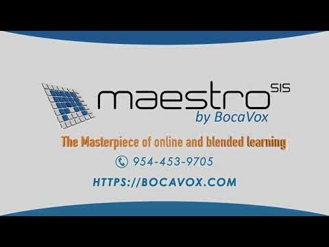 Maestro SIS 5.0 OPUS Admin Portal