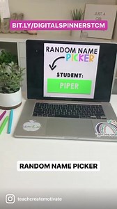 DIGITAL CLASSROOM SPINNERS! The possibilities are endless! 😍🙌🏼👉🏼 http://bit.ly/digitalspinnersTCM?utm_campaign=meetedgar&utm_medium=social&utm_source=meetedgar.com | Teach.Create.Motivate