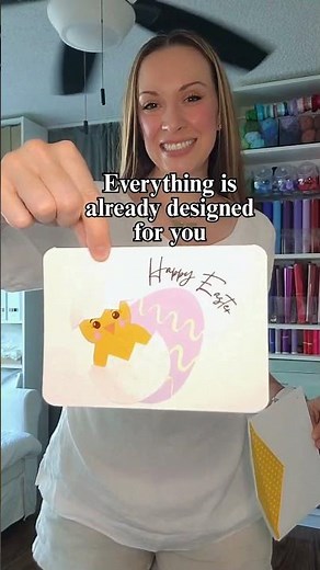 Watch This FREE Cricut Easter Tutorial (24 Hours Only!) 🐰 #cricutmade #eastercrafts #diycards