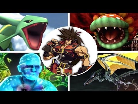 Sol Badguy vs All Bosses (Super Smash Rex)