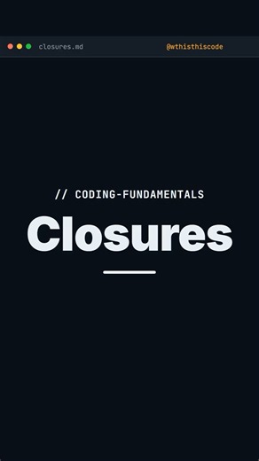 Why Functions Remember Things: Closures Explained