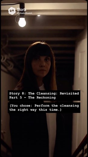 Story 8: The Cleansing: Revisited Part 5 – The Reckoning (You chose: Perform the cleansing the right way this time.) #paranormal #chooseyourownadventure #storieswithsaint StoriesWithSaint.com | Elizabeth Saint