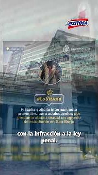 🔴🔵Prosecutor's Office requests 4 months of preventive detention for Liceo Naval students