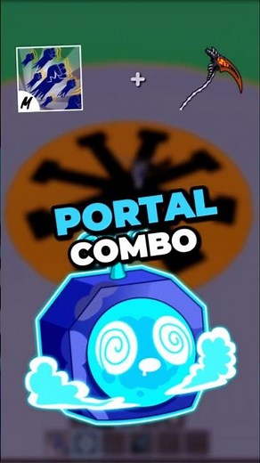 Best PORTAL COMBO + HALLOW SCYTHE in Blox Fruits