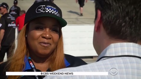 African-American single mom is first black woman to own NASCAR team