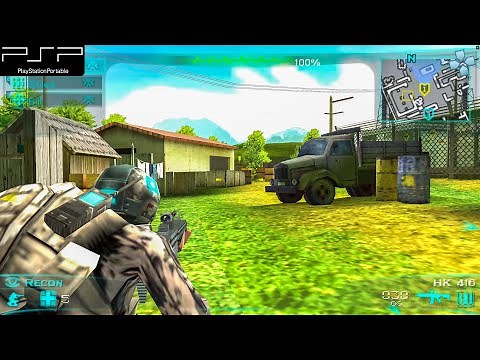 Tom Clancy's Ghost Recon Predator - PSP Gameplay 4k 2160p (PPSSPP)