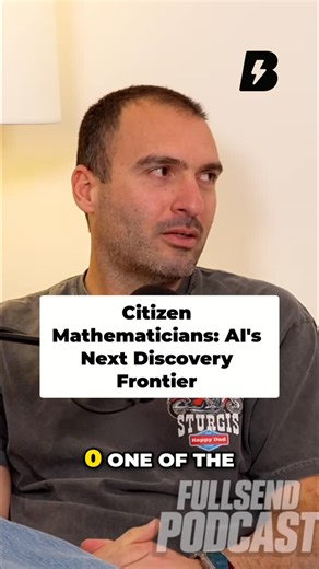 official ai content on Instagram: "Vlad Tenev discusses amateur mathematicians using AI. Kyle, Steiny, & John Shahidi learn how AI is changing discovery. #NELK #BLACK #BLACKJACK #fullsendpodcast"