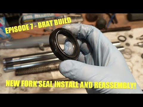 Yamaha XS1100 Fork Reassembly - Brat Build - Episode 7