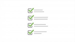 Check List Web Template 4k Animation Stock Footage Video (100% Royalty-free) 1072730558 | Shutterstock