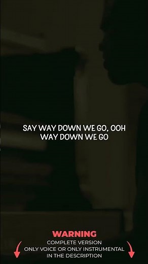 Oh, 'cause they will run you down, down 'til you fall Oh, way down we go KALEO - Way Down We Go
