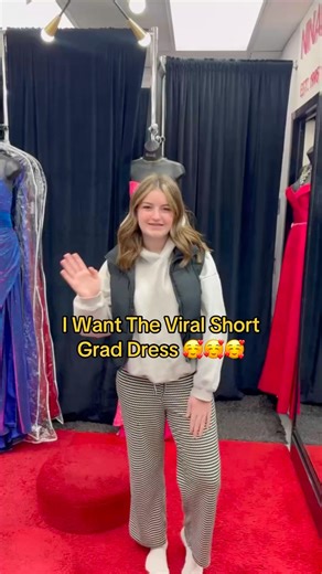 The Viral Grade 8 Grad Dress #graduationdress #promdressshopping #formaldress #homecomingdresses