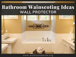 30+ Bathroom Wainscoting Ideas - Wall Protector