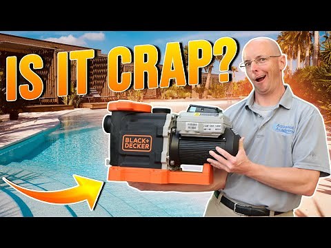 Black & Decker Variable Speed Pool Pump Unboxing and Review | How to Install a Swimming Pool Pump