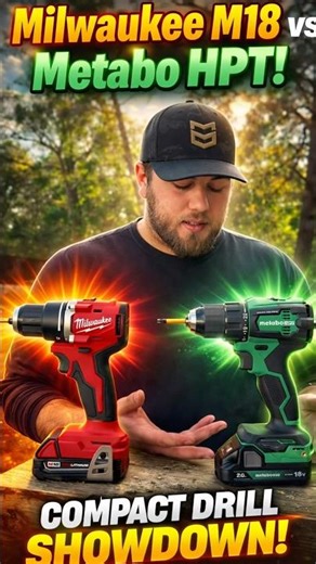 That was unexpected….Milwaukee Vs Metabo Hpt compact drill showdown!