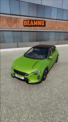 🚘Cherrier Vivace = BROKEN?🤔BeamNG #shorts