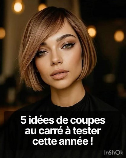 ✨ 5 idées de coupe au carré à tester cette année ✂️