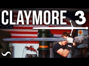 MAKING A SCOTTISH CLAYMORE SWORD!!! PART 3
