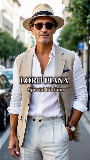 LORO PIANA 2026 Summer Special Edition | The Essence of Italian Tailoring 🥂