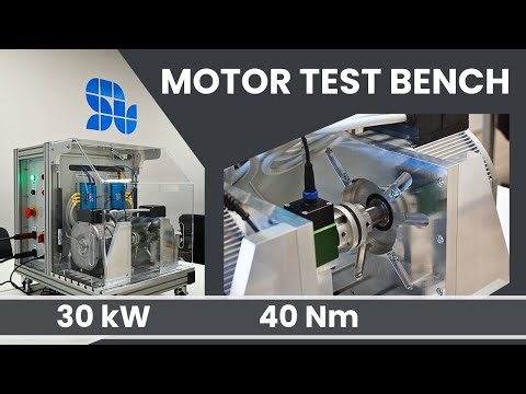 30kW Mobile Motor Test Bench: 40Nm of Torque on your Lab desk!