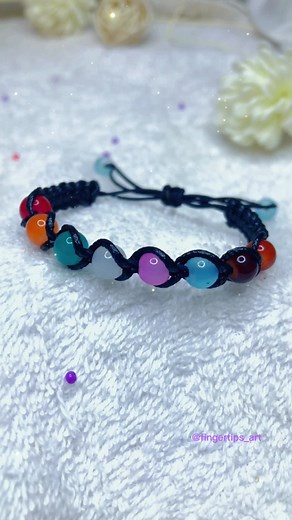 How to Make a Macrame Bracelet with Beads - Easy DIY Tutorial