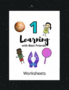 Learning With Best Friends 50-page Printable Workbook - Etsy