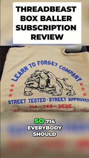 Unboxing a Wild Threadbeast Box Baller Item #shorts