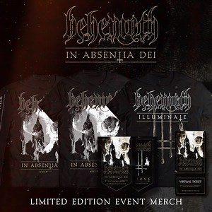 5.3K views · 262 reactions | Legions! Exclusive, limited edition 'In Absentia Dei' merch and ticket bundles are on sale now. Reduced early bird prices are also available until 27/08. Tickets and merch: www.behemoth.live | 18+ | BEHEMOTH! | Facebook