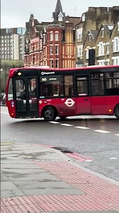 YJ23EHS (45001) turning at Archway on #londonbuses route W5 on a return journey back to Harringay