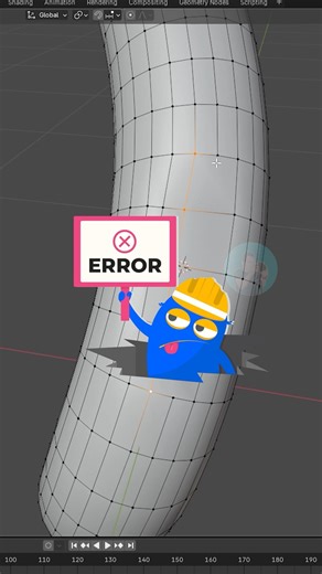 Cách lấp đầy bề mặt trong Blender #blendertutorial #blender3d #blender #b3d