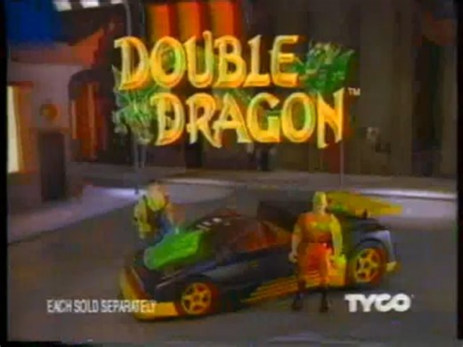 【美国广告】1994年Tyco双截龙玩具广告