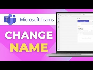How to Change Your Name in Microsoft Teams
