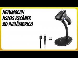 RESEÑA (2025) : NetumScan NSL8S Escáner 2D Inalámbrico. DETALLES