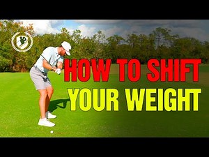 How To SHIFT Your Weight Properly In The Golf Swing