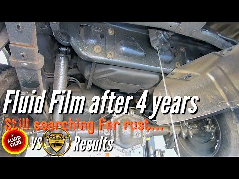 Fluid Film Review After 4 Years. (Woolwax vs Fluid Film results 1 yr later)