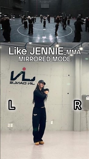 [Mirrored]JENNIE 'like JENNIE MMA' Tutorial | 라이크제니 안무거울모드 | 튜토리얼