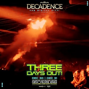5.3K views · 33 reactions | 3 days left until the gates open to the Digital City, are you ready?!  Need last minute tix? Buy now before it's too late ⏩ www.axs.com/series/24446/decadence-2024-tickets | Decadence | Facebook