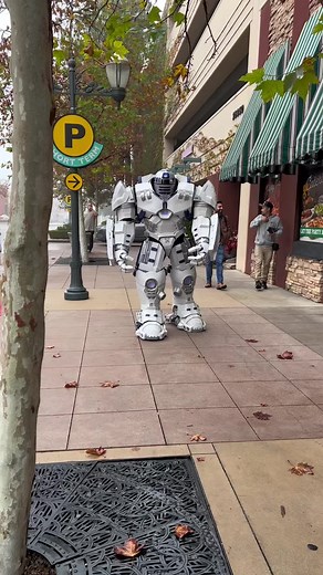 Cosplay Walk with R2-D2 and Vader Buster