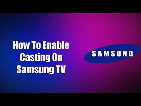 ✅ How To Enable Casting On Samsung TV