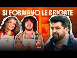 Iolanda e Jonny formano le brigate | MasterChef Italia