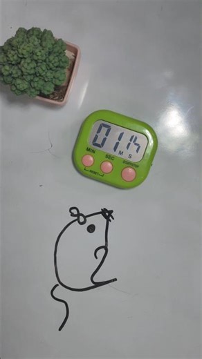 “Do you think you can draw a mouse using the numbers 7 and 8?” #art #mouse