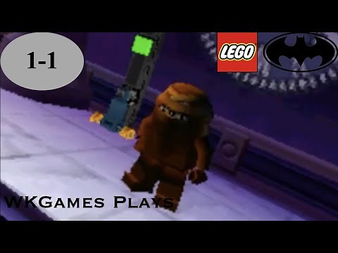LEGO Batman DS 100% Guide Part 1: Hero Chapter 1 Level 1: Gotham Streets [ALL MINIKITS]