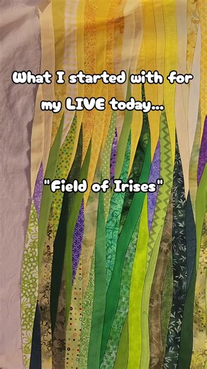 #wavepiecingtutorial #artquilt #fabricart #wavepiecing #quiltersoftiktok