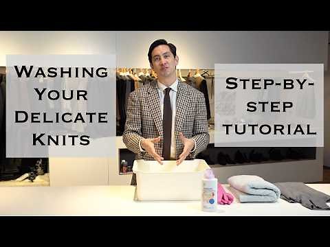 How to Hand Wash Delicate Knitwear Without Ruining It | Step by Step Process Made Easy