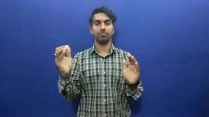 Watch how to sign 'repetitive' in American Sign Language.