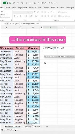 Excel tutoring Pivot table data grouping Excel formula hacks @excelisfun #pivottable #excel