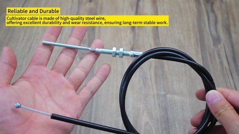 Tiller Cable Replace 53630 Fit for Earthquake Rear Tine Tillers 5055 5055c 7055 7055C 6015B 6015V 6065VEC 3200, 39" Forward Reverse Cable