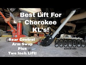 Install of Gleaming Alloy Stilettos! The Best Lift for Jeep Cherokee KL
